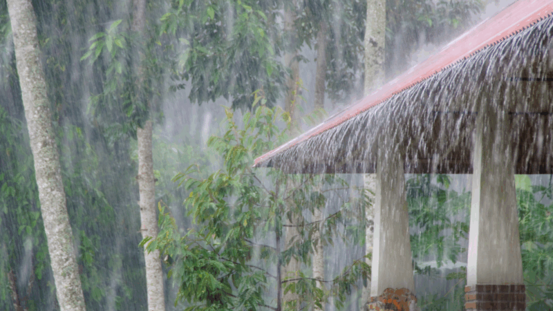 Chuva mansa traz alívio para Barbacena e Antônio Carlos