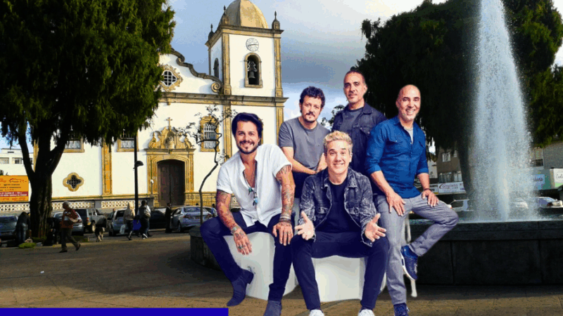 Jota Quest promete agitar a 53ª Festa das Rosas em Barbacena nesta sexta-feira