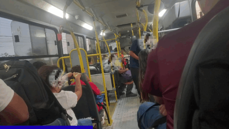 Ônibus da linha Barbacena x Campolide apresenta falha em elevador e segue viagem com portas abertas