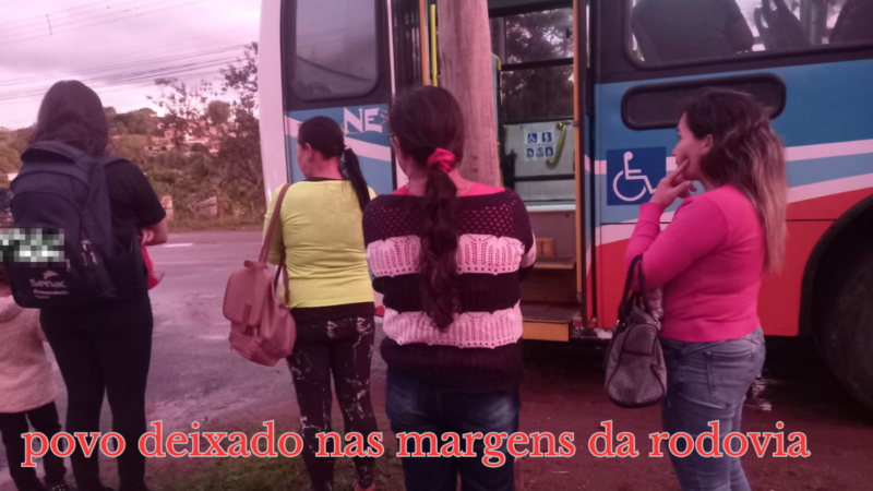 Ônibus da linha Barbacena x Campolide quebra novamente e causa transtornos na tarde desta quarta-feira