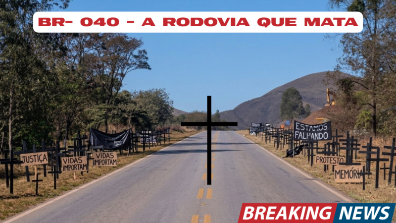 BR-040 volta a registrar tragédia e levanta questionamentos sobre segurança na rodovia