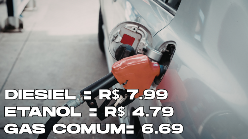 Gasolina sobe novamente em Barbacena e revolta motoristas