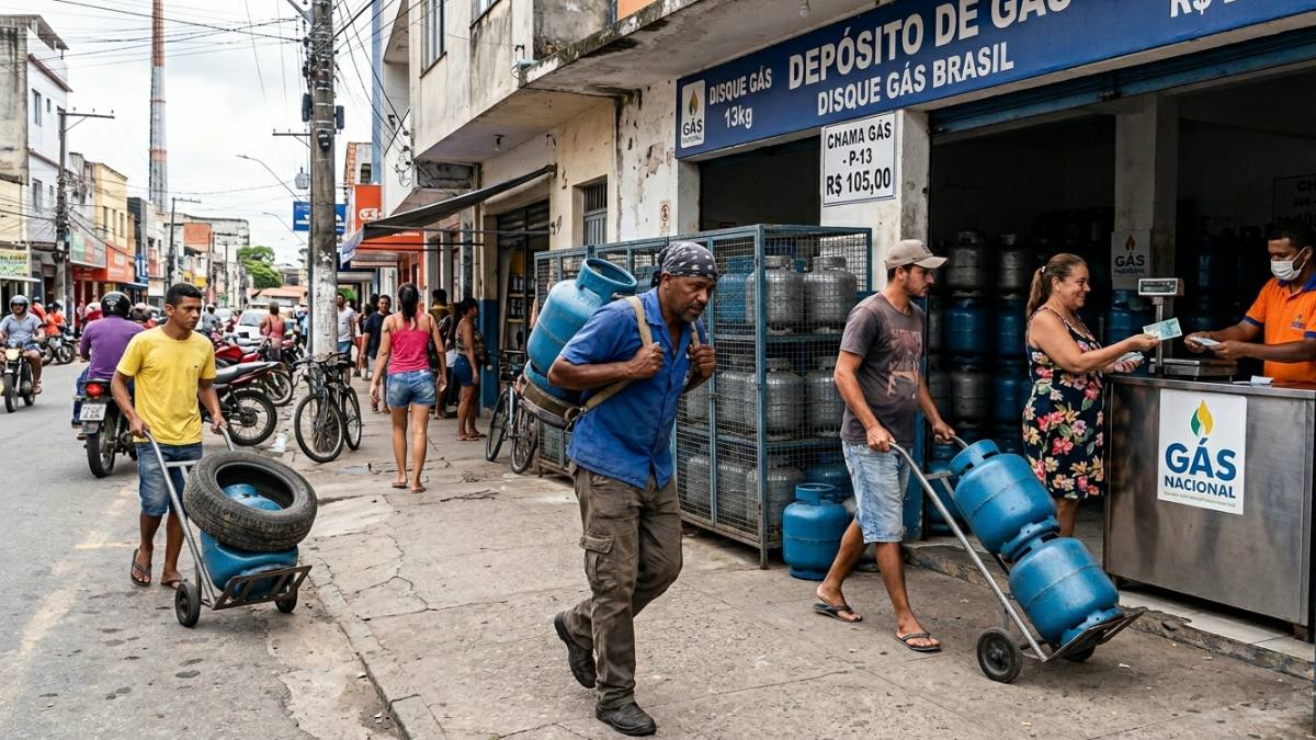 Gás de cozinha sobe até 15% e pressiona orçamento das famílias em abril